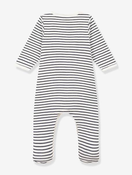 Baby 2-in-1-Strampler mit Body PETIT BATEAU marine 4