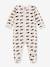 Baby Samt-Strampler PETIT BATEAU, Bio-Baumwolle beige meliert 1