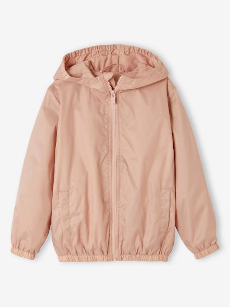 Mädchen Anorak mit Banana-Bag pudrig rosa 1