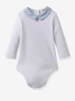 Babymode-Baby Body mit Kragen CYRILLUS, Bio-Baumwolle