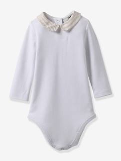 Babymode-Bodys-Baby Body mit Kragen CYRILLUS, Bio-Baumwolle