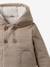 Wattierte Baby Jacke mit Leinen CYRILLUS beige 4