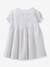 Mädchen Baby Festkleid mit Stickerei CYRILLUS - weiß - 1