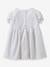 Mädchen Baby Festkleid mit Stickerei CYRILLUS - weiß - 2