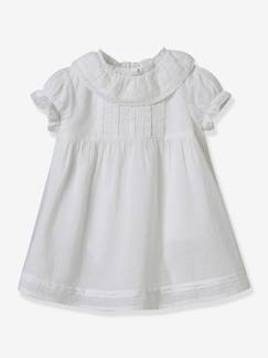 Babymode-Festliches Mädchen Baby Bodykleid CYRILLUS