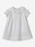 Festliches Mädchen Baby Bodykleid CYRILLUS weiß 1