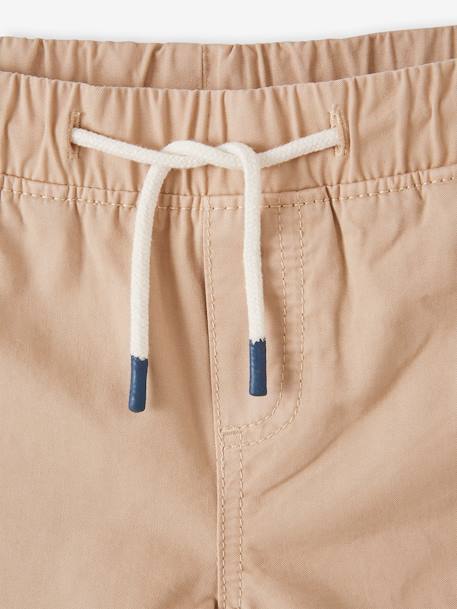 Jungen Shorts - aqua+beige golden+blau+orange - 6