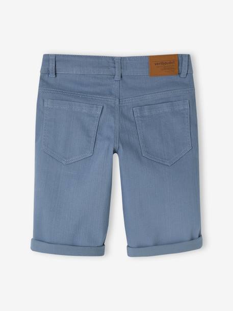 Jungen Shorts Oeko-Tex beige+blau gestreift+graublau+grün+hellgelb+koralle+nachtblau+olivgrün 16