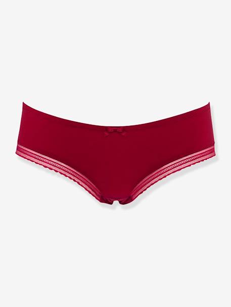 Umstands-Shorty mit niedrigem Bund Milk CACHE COEUR Oeko-Tex bordeaux 1