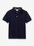 Jungen Poloshirt aus Bio-Baumwolle CYRILLUS marine 1