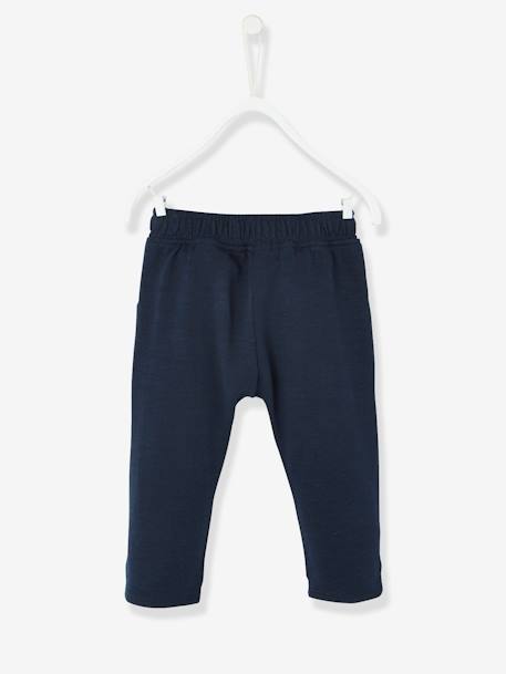 Sweathose für Jungen Baby  BASIC Oeko-Tex - dunkelblau+dunkelrosa+graublau+graugrün+hellblau+hellgrau meliert+karamell+sand - 9