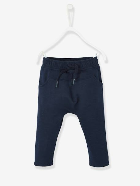 Sweathose für Jungen Baby  BASIC Oeko-Tex - dunkelblau+dunkelrosa+graublau+graugrün+hellgrau meliert+karamell+sand - 8