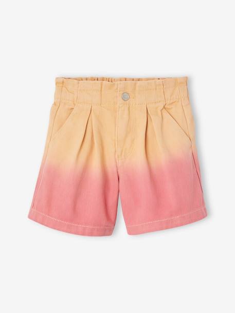 Mädchen Shorts Dip-Dye - pfirsich - 2