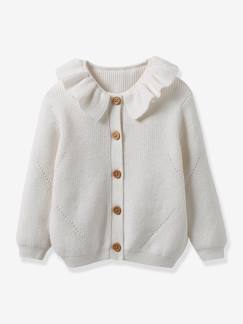 Baby Strickjacke CYRILLUS, Bio-Baumwolle/Wolle  [numero-image]