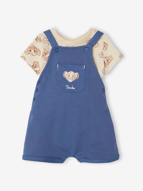 Baby Set: T-Shirt & Latzshorts Disney KÖNIG DER LÖWEN indigo-blau 1