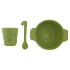 Babyartikel-Essen & Trinken-Baby Esslern-Set aus Silikon TRIXIE