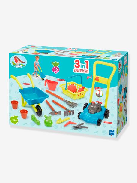 Kinder 3-in-1 Garten-Spielset ECOIFFIER mehrfarbig 2