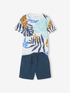 Baby-Set: T-Shirt & Musselin-Shorts  [numero-image]