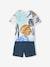 Baby-Set: T-Shirt & Musselin-Shorts nachtblau 4