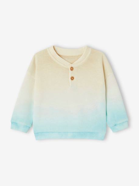 Baby Sweatshirt mit Recycling-Polyester himmelblau 3