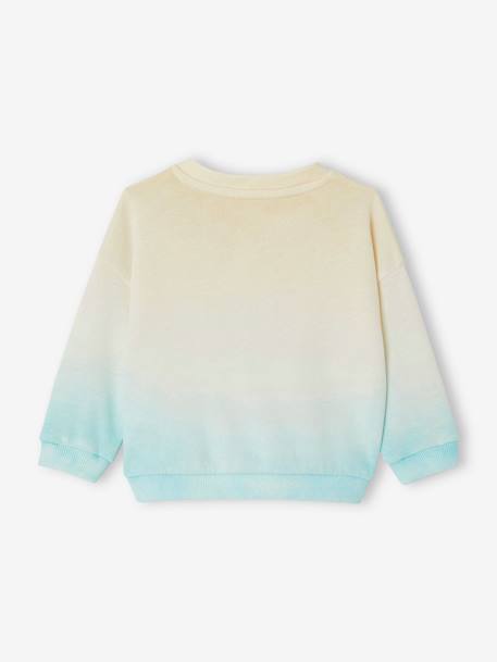 Baby Sweatshirt mit Recycling-Polyester himmelblau 4