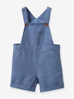 Babymode-Jumpsuits & Latzhosen-Baby Latzshorts aus Leinenmix CYRILLUS