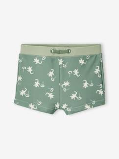 Babymode-Bademode & Zubehör-Jungen Baby Badehose mit Gecko-Print Oeko-Tex