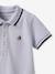 Baby Poloshirt CYRILLUS aus Bio-Baumwolle - graublau - 2