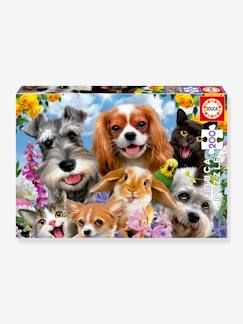 Spielzeug-Lernspielzeug-Puzzles-Kinder Puzzle TIER-SELFIE EDUCA, 200 Teile