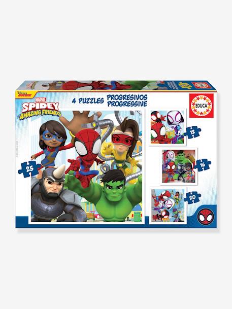 Kinder Lernpuzzles Spidey & His Amazing Friends EDUCA mehrfarbig 1