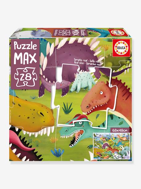 Kinder XL-Puzzle DINOSAURIER EDUCA, 28 Teile - mehrfarbig - 1