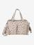 Wickeltasche FAMILY, personalisierbar blau+sandfarben leoprint 16