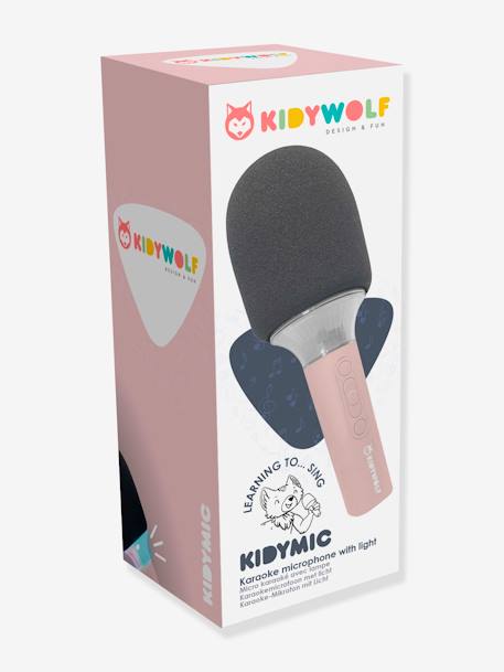 Kinder Karaoke-Mikrofon KIDYMIC KIDYWOLF - rosa - 1
