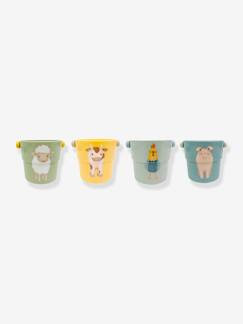 Spielzeug-4er-Set Baby Badewannen-Becher LITTLE DUTCH