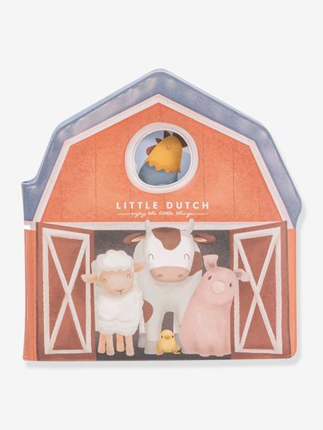 Baby Badewannen-Buch Little Farm LITTLE DUTCH mehrfarbig 3