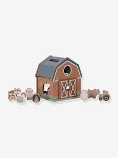 Spielzeug-Baby-Tasten & Greifen-Baby Steckkasten Little Farm LITTLE DUTCH