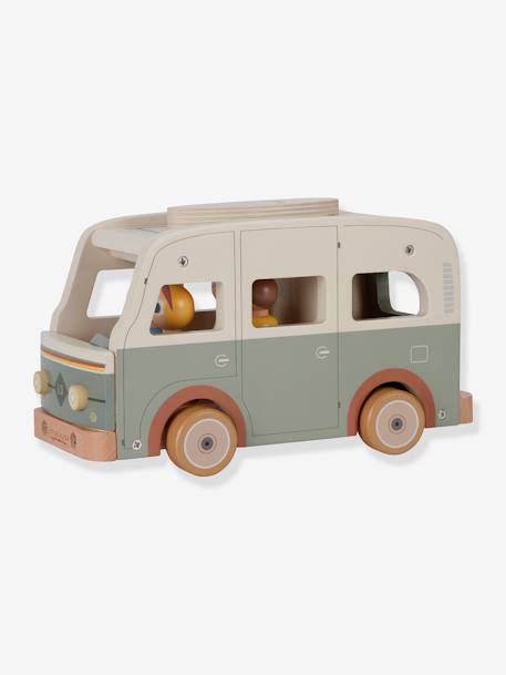 Kinder Vintage-Camper aus Holz LITTLE DUTCH mehrfarbig 2