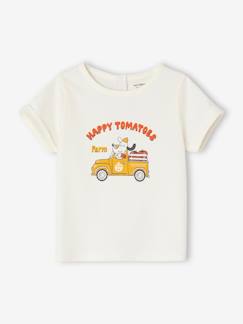Babymode-Shirts & Rollkragenpullover-Shirts-Baby T-Shirt Happy Tomato Farm Oeko-Tex