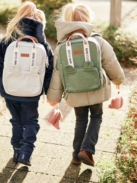 Kindergarten-Rucksack Mini Club CHILDHOME grün+weiß 5