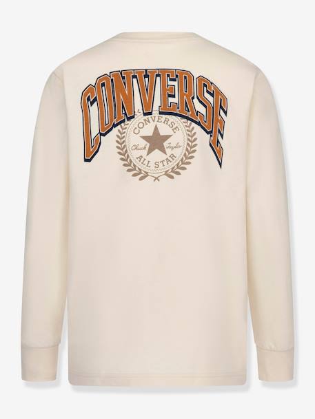 Kinder Shirt Collegiate Sport Stack Ls CONVERSE aus Bio-Baumwolle - beige - 2