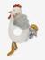 Baby Activity-Stofftier Huhn Little Farm LITTLE DUTCH weiß 4