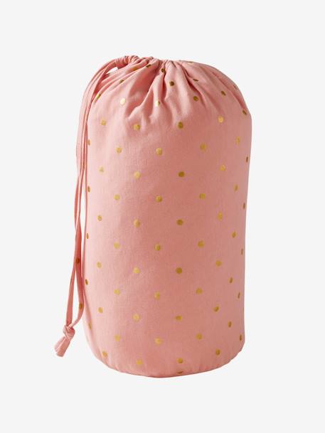 Kinder Schlafsack KATZE mit Recycling-Materialien Oeko-Tex rosa 3