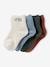 4er-Pack Baby Socken LITTLE BASIC Oeko-Tex altrosa+cappuccino 3