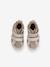 Hohe Baby Klett-Sneakers aus Leder beige bedruckt 5