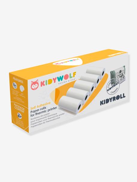 Selbstklebendes Nachfüllpapier für Sofortbild-Kamera KIDYROLL KIDYWOLF weiß 1