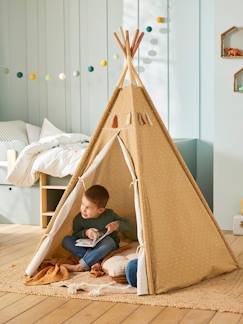 Kinder Spielzelt GERONIMO, wendbares Tipi mit Holzstangen, FSC®  [numero-image]