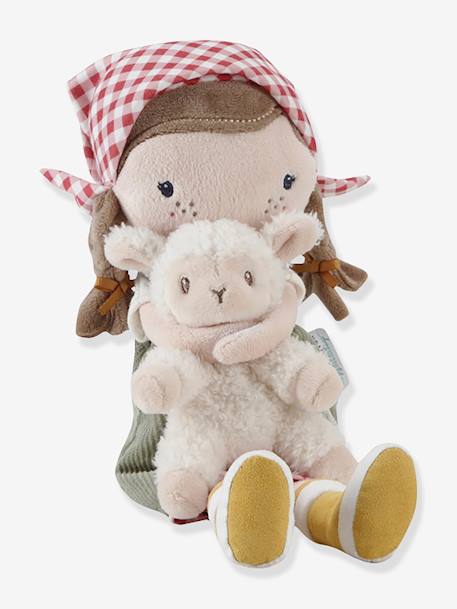 Baby Stoffpuppe Rosa mit Schaf LITTLE DUTCH mehrfarbig 3