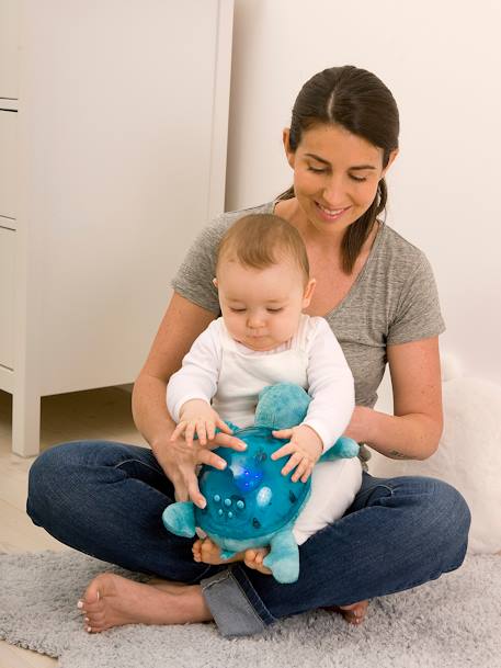 Baby Einschlafhilfe SCHILDKRÖTE Tranquil Turtle Wiederaufladbar CLOUD B blau+blush+grün+violett 3