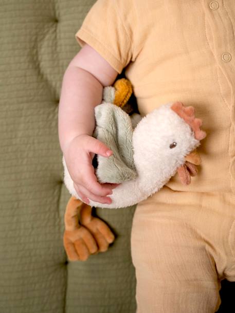 Baby Plüsch-Huhn Little Farm LITTLE DUTCH weiß 2