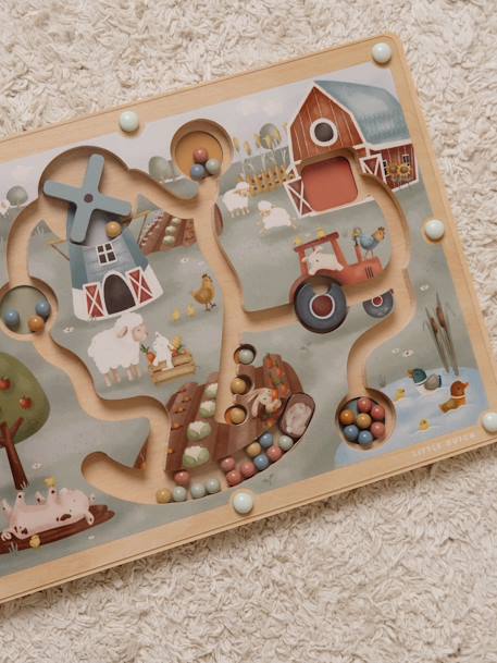 Magnetisches Baby Labyrinth aus Holz Little Farm LITTLE DUTCH mehrfarbig 4